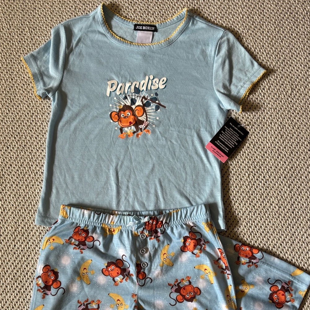 Pajamas Paradise girls new size 6/6X polyester Joe Boxer